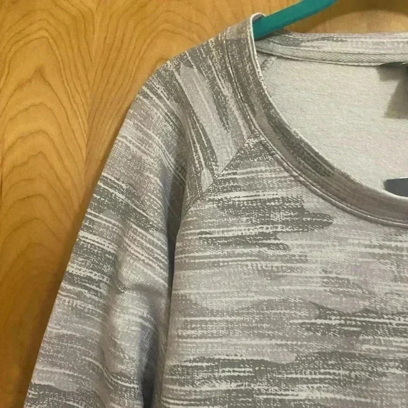 Eddie Bauer Ultra Soft Sweatshirt Camo Grey Size Xxl NWT - Picture 8 of 13